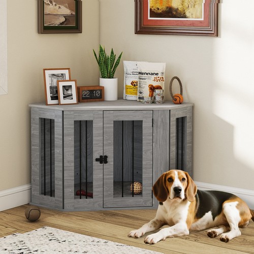 Pawhut dog crate - dog, furniture