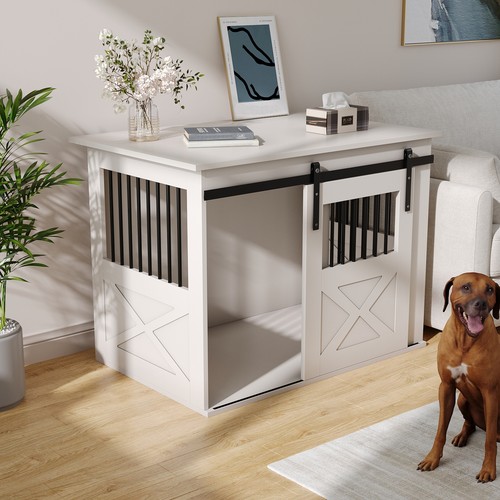 Furniture style dog crate - furniture,