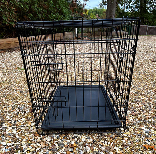 36in folding metal - wire, dog