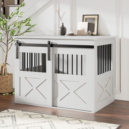 Large wooden dog crate - large,