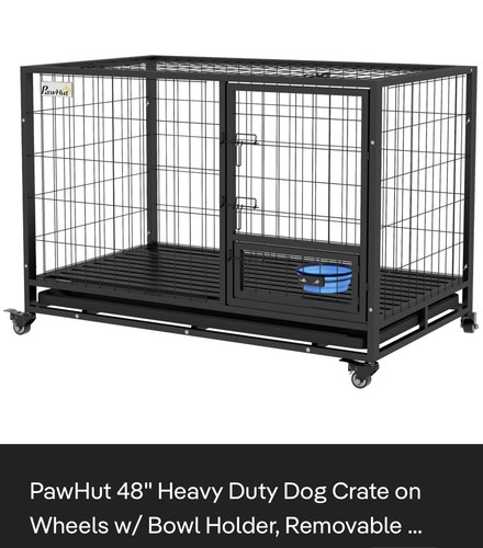 Pawhut metal wire - metal, dog