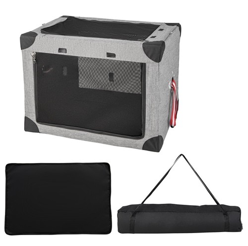 Door dog crate - dog, with