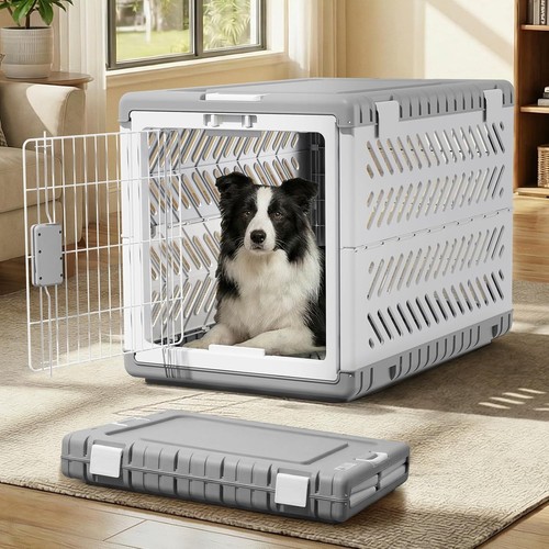 Collapsible dog crate foldable - dog,