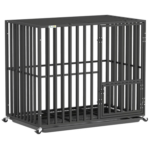 Pawhut heavy duty dog crate - heavy,