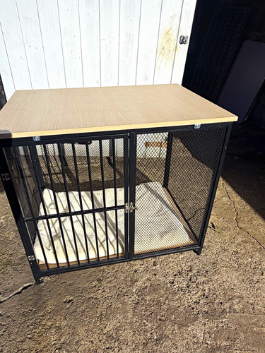 Wood top metal - top, crate