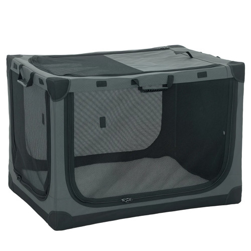 Pawhut soft dog crate - dog,