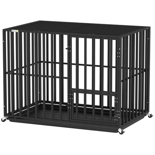 Heavy duty dog crate large - duty,