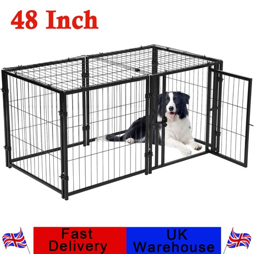 Metal dog crate lx24 h - crate, 48"