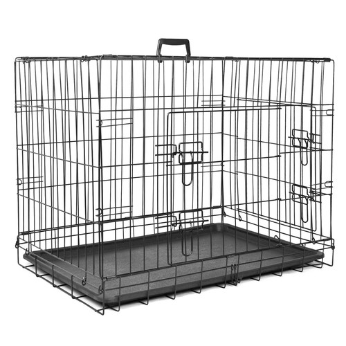Pet cage folding metal - folding, dog