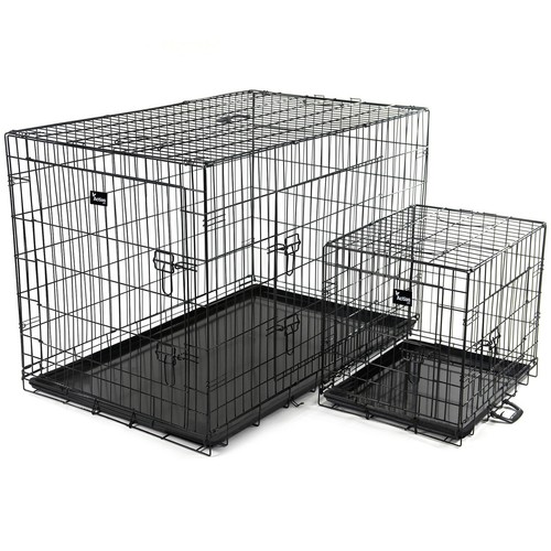 Metal dog cage - dog,