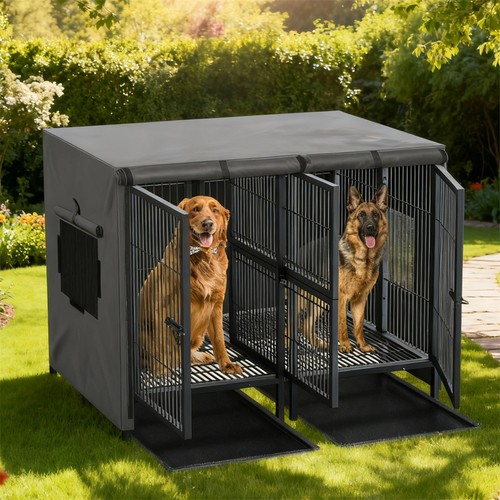 Heavy duty large pet dog - dog, cage
